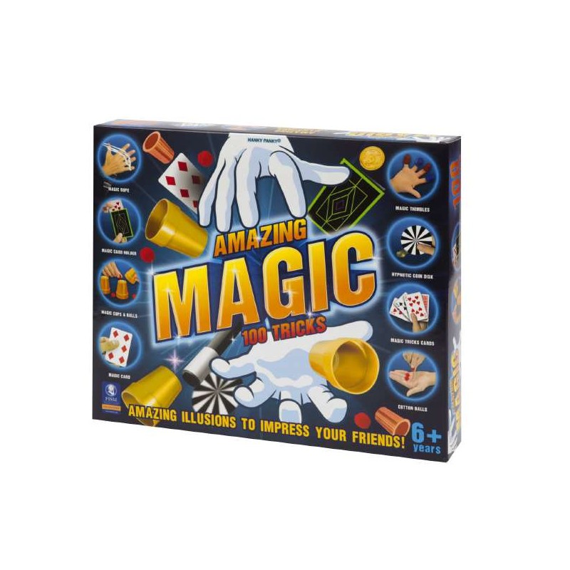 MAGIC - Confezione giochi di magia 100 Trucchi