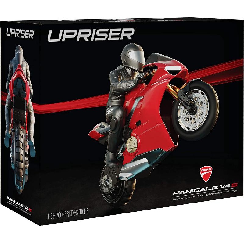 Ducati Panigale V4 S Upriser, Moto Radiocomandata In Scala 1:6, Raggiunge 20 Km/H