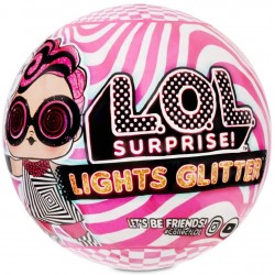 Giochi Preziosi LOL Surprise Lights Glitter, Assortiti, 8056379089803