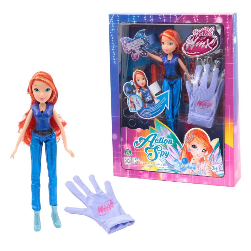 Winx - Bloom Action Spy Light Up con guanto