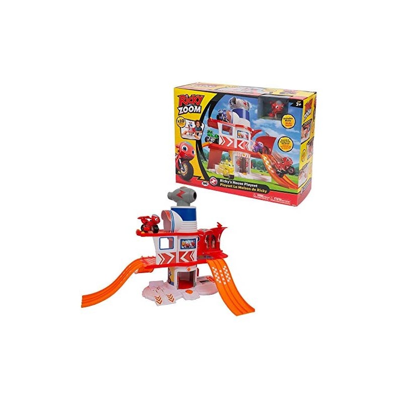 Giochi Preziosi Ricky Zoom Playset Casa C/1 Veicolo, RCY01000