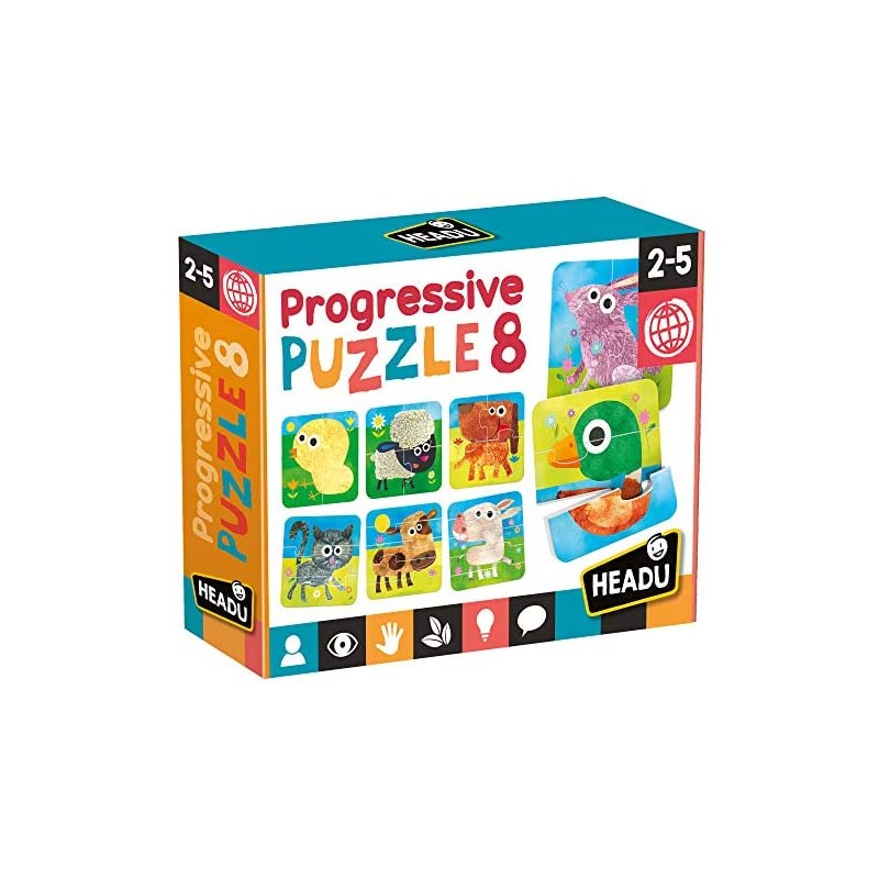 Headu - Progressive Puzzle 8, MU23936
