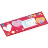 Peppa Pig Biglietti Inviti Assegno Pz.20