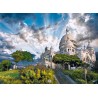 Clementoni- Montmartre Puzzle, 100 Pezzi, Multicolore, 1000, 39383