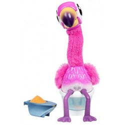 Juguetes Famosa- Flamingo The Poop, Fenicottero, Animale Domestico, LPG00000