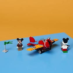 LEGO Disney Mickey and Friends L&#39;Aereo a Elica di Topolino, Aereo Giocattolo Costruibile per Bambini di 4 Anni, 10772