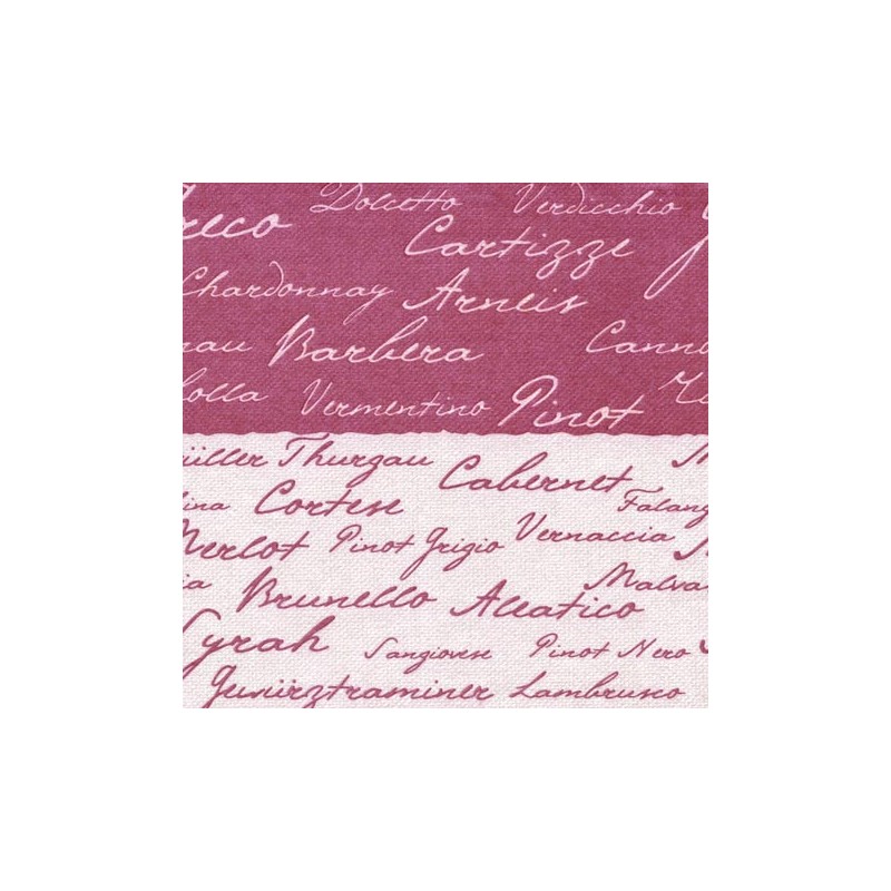 Tovagliolo Wine Bordeaux 40 X 40 Pz.50 Tovagliolo Wine Bordeaux 40 X 40 Pz.50