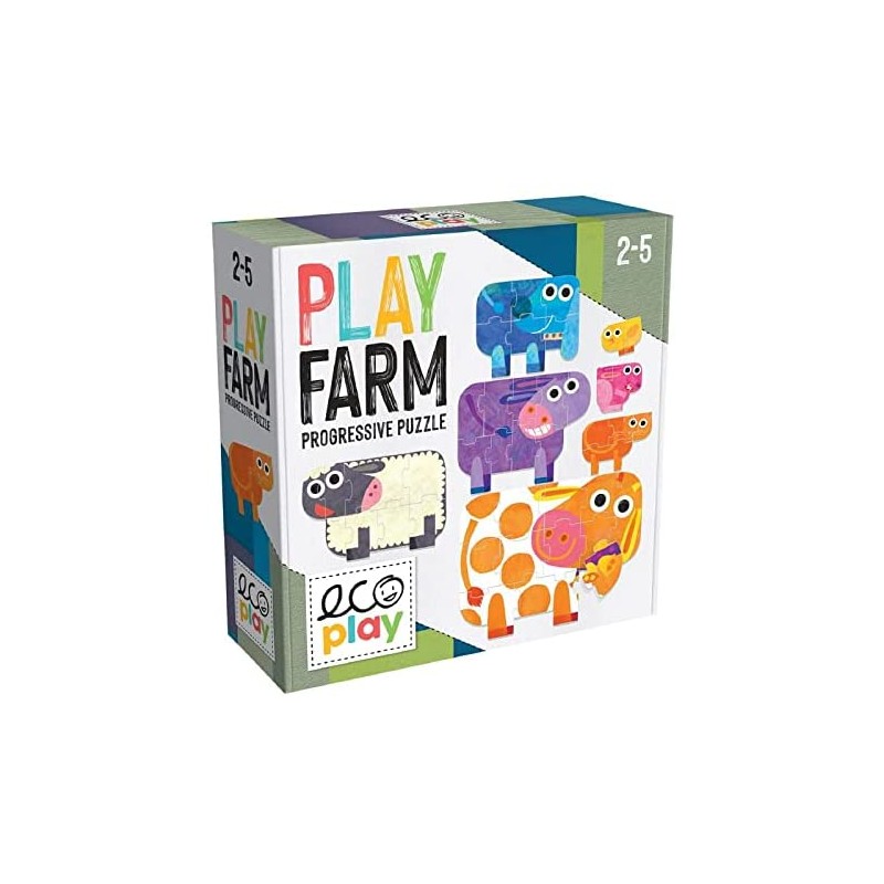 HEADU - PLAY FARM PROGRESSIVE PUZZLE