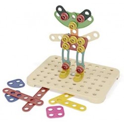 Quercetti - Tecno Jumbo Play Bio, Multicolore, 86165