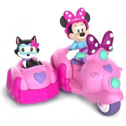 Giochi Preziosi - Minnie, veicolo con 1 statuetta da 7,5 cm e 1 accessori, diversi modelli disponibili, MCN18000