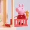 Giochi Preziosi - Peppa Pig- Playset Casa Pop Up, con 3 Stanze Diverse e 2 Personaggi Inclusi, trasportabile per giocare anche f
