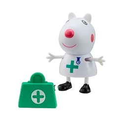 Giochi Preziosi - Peppa Pig - Set Dottori e Infermieri, 6 Personaggi con Accessori a Tema Medico Inclusi, per Insegnare ai Picco