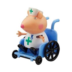 Giochi Preziosi - Peppa Pig - Set Dottori e Infermieri, 6 Personaggi con Accessori a Tema Medico Inclusi, per Insegnare ai Picco