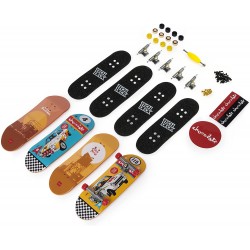 Spin Master - Tech Deck - Confezione da 4 mini skate, Assortiti e originali, 6028815