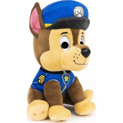 Spin Master - GUND, Peluche Chase Paw Patrol, 23cm, età 1+, 6058444