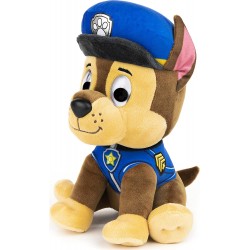 Spin Master - GUND, Peluche Chase Paw Patrol, 23cm, età 1+, 6058444