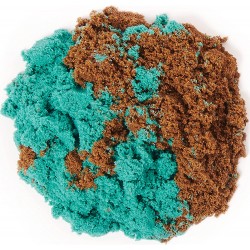 Spin Master - Kinetic Sand, Coni Gelato a sorpresa, 113gr di sabbia naturale profumata in 2 colori - dai 3 anni