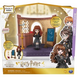 Spin Master - Wizarding World- Set Classe di Incantesimi Harry Potter con bambola esclusiva Hermione Granger e accessori - dai 5
