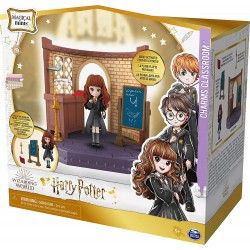 Spin Master - Wizarding World- Set Classe di Incantesimi Harry Potter con bambola esclusiva Hermione Granger e accessori - dai 5