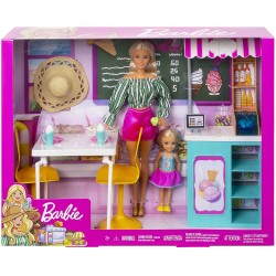 Barbie - Cafe Set Bambole e Gelateria, POS210072