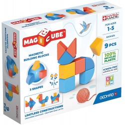 Geomag - magic cube, Colore Giallo, Arancione, Blu, POS210190