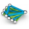 Geomag Classic- 25 Pezzi-Costruzioni Magnitiche per Bambini- Linea Green 100% Plastica Riciclata,  POS210192