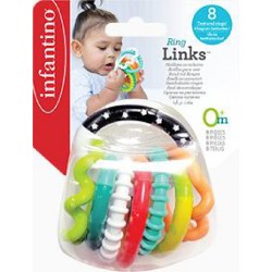 Infantino - anelli per la dentizione di vari colori, POS210009