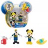 Giochi Preziosi - La casa di Topolino - Topolino, 2 statuine articolate da 7,5 cm con accessori, diversi modelli disponibili, gi