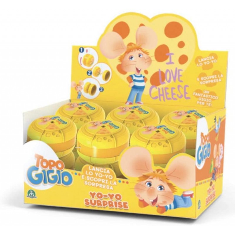 Grandi Giochi - Topo Gigio Yo Surprise, Modelli Assortiti, TPG16000