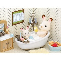 SYLVANIAN FAMILIES- Set da Bagno, Multicolore, 5034