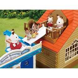 SYLVANIAN FAMILIES - Ristorante all aperto con accessori, personaggi esclusi