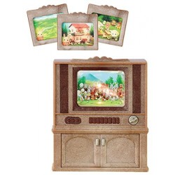 SYLVANIAN FAMILIES- Set TV Deluxe, Multicolore, 4264