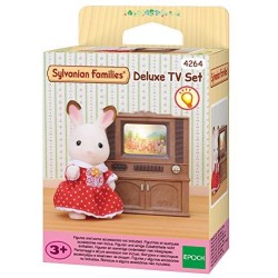 SYLVANIAN FAMILIES- Set TV Deluxe, Multicolore, 4264