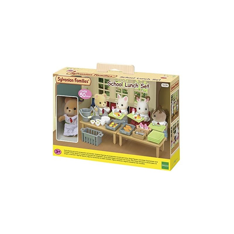 Sylvanian Families - 5108 - Set Pranzo Scolastico