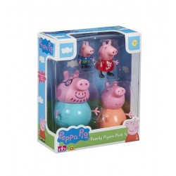 Peppa Pig Set Famiglia 4 Pers - Giochi Preziosi