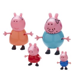 Peppa Pig Set Famiglia 4 Pers - Giochi Preziosi