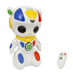 Giochi Preziosi - Emiglio - Robot il Compagno per mille avventure, con luci e suoni, voice changer, sensore di sensibilità, MGL0
