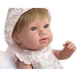 Arias - Margherita, bambola 42cm con fasciatoio e abito floreale, POS210145