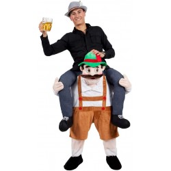 Carry Me® Costume Bavarian Beer Guy Taglia Unica"Originale"