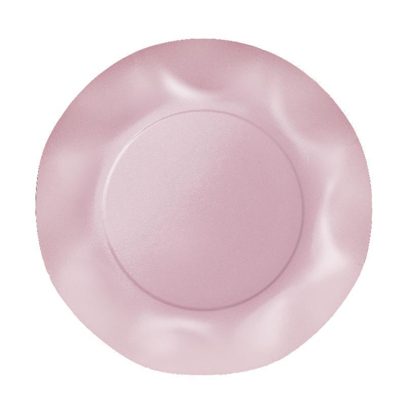 Piatti Dessert plastificati per alimenti Twenty - Rosa - 10 pz - Ø cm 20,3, ROSA3T