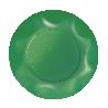 Piatti Grandi plastificati per alimenti Twenty - Verde - 10 pz - Ø cm 29,5, VERDE5T