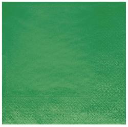Tovaglioli 3 veli – cm 33 x 33 - Verde - 20 pz, VERDE922