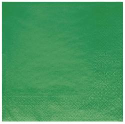 Tovaglioli 3 veli – cm 33 x 33 - Verde - 20 pz, VERDE922