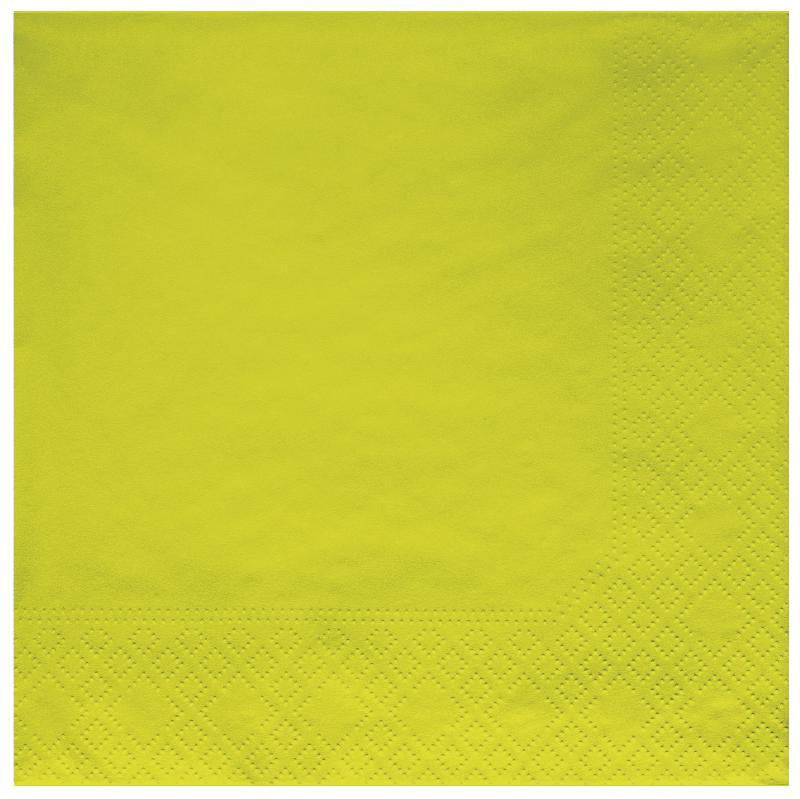 Tovaglioli 3 veli – cm 33 x 33 - Verde Mela - 20 pz, VERDEMELA92