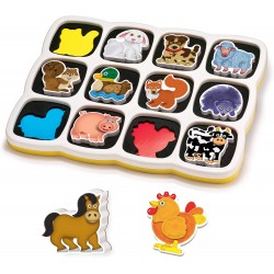 quercetti - 0230 smart puzzle farm
