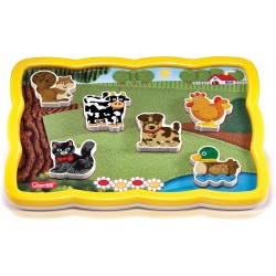 quercetti - 0230 smart puzzle farm