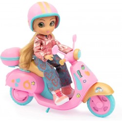 Giochi Preziosi - Unique Eyes Bambola con Scooter Assortite, MYM11000
