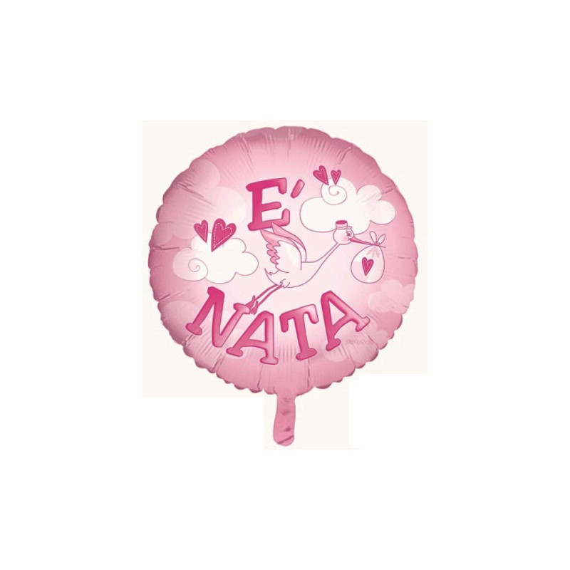 Pallone Mylar 22 E' Nata Pallone Mylar 22 E' Nata