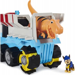 Spin Master - PAW Patrol, Dino Patroller veicolo motorizzato con Chase e T-Rex, 6058905