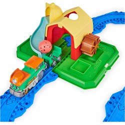 Mighty Express La Stazione Fattoria agricola, con Treno Esclusivo, con Maialino Superstar, 6060195